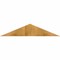 Ekena Millwork Portland Rough Sawn Timber Gable Bracket, Western Red Cedar, 36"W x 7"H x 4"D x 6"F, 5/12 Pitch GBW036X07X0406POR00RWR - alternate 1